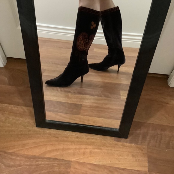 Fab Boho Suede Boots - Picture 7 of 11